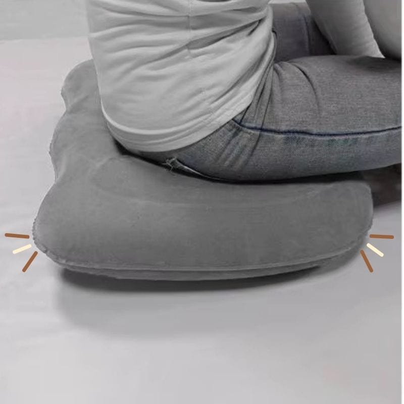 Coussin anti escarre pour chaise | Dreamy Sloth® Gris / 45x49 cm