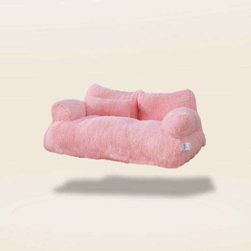 Coussin apaisant chat | Dreamy Sloth® Rose / M (55x38x18cm)