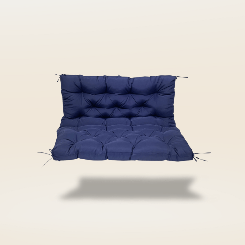 Coussin banc extérieur imperméable | Dreamy Sloth® Bleu marine / 100x100 cm