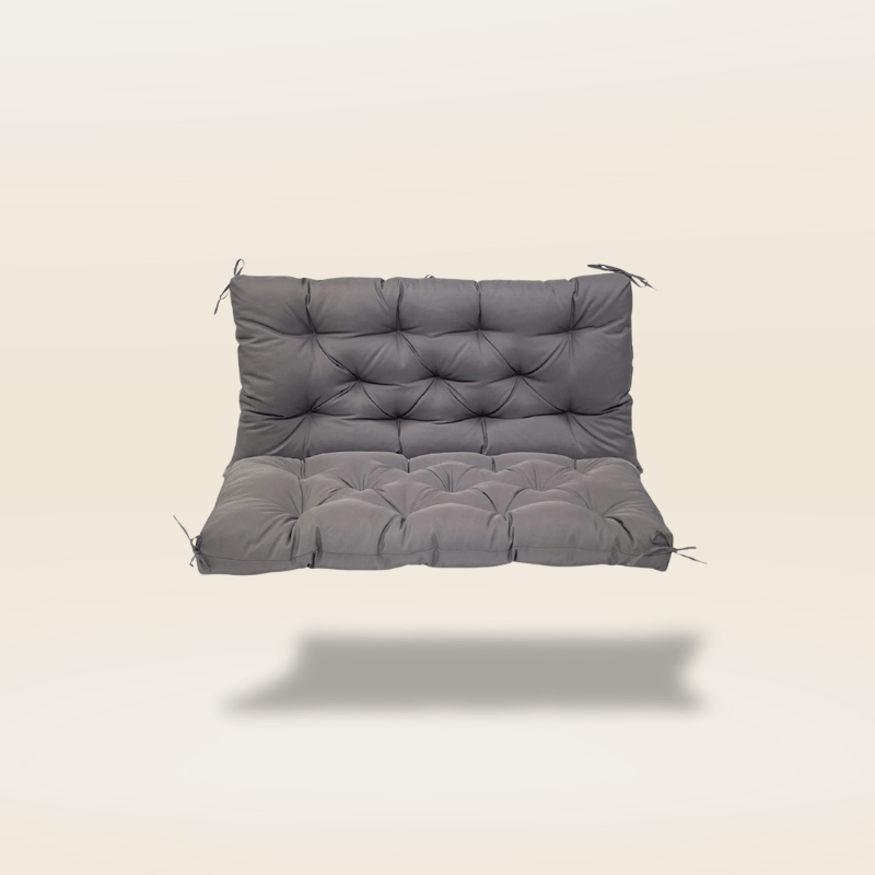 Coussin banc extérieur imperméable | Dreamy Sloth® Gris / 100x100 cm