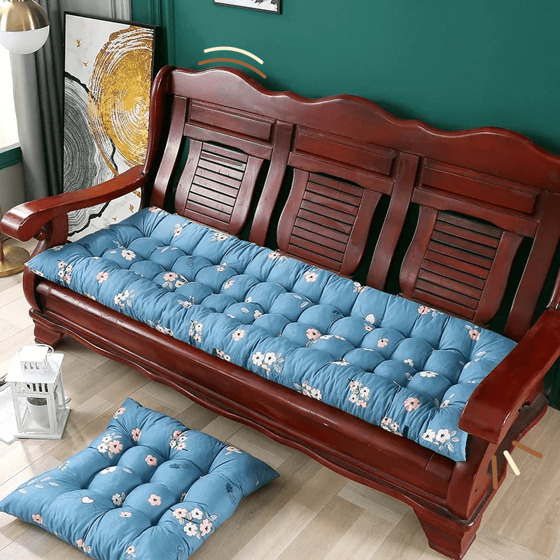 Coussin banquette bleu | Dreamy Sloth® Bleu clair / 53x53 cm