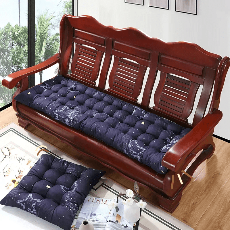 Coussin banquette interieur | Dreamy Sloth® Bleu foncé / 53x53 cm