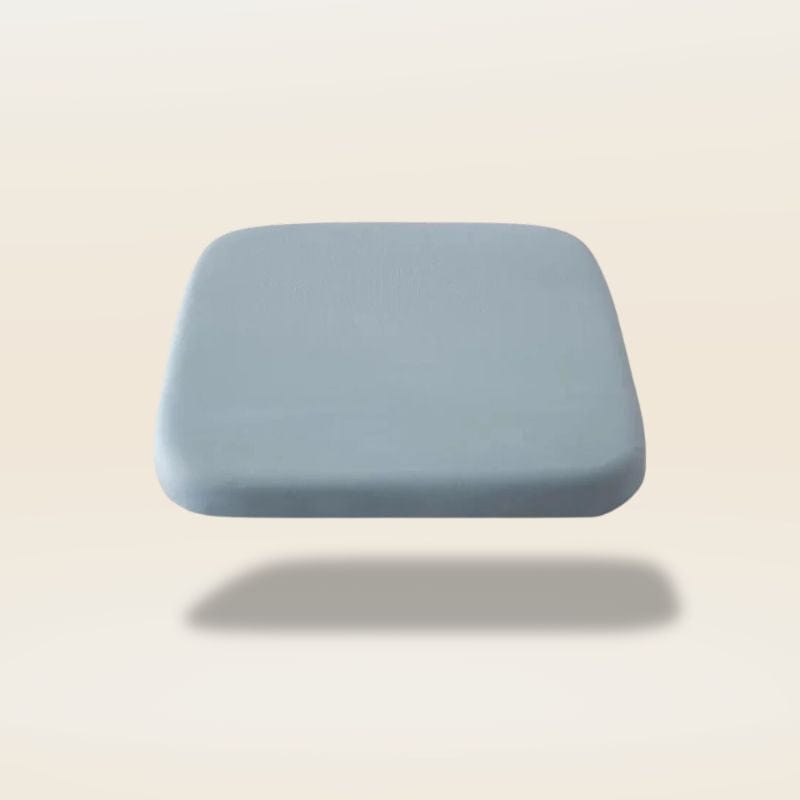 Coussin chaise memoire forme | Dreamy Sloth® Bleu clair / 40x40 cm