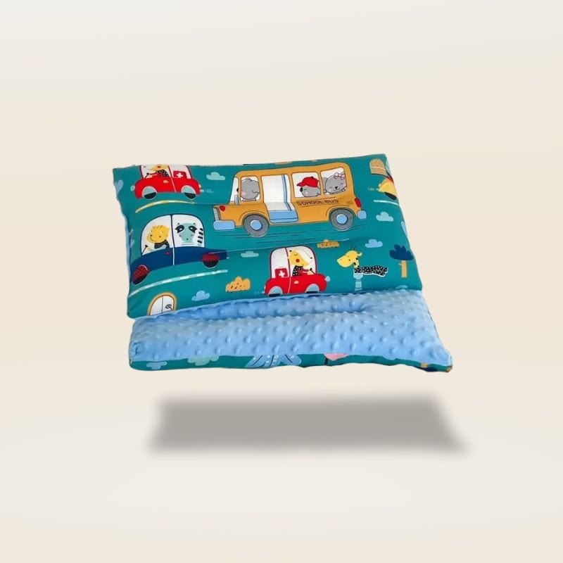 Coussin chambre enfant | Dreamy Sloth® Bleu / 30x50 cm