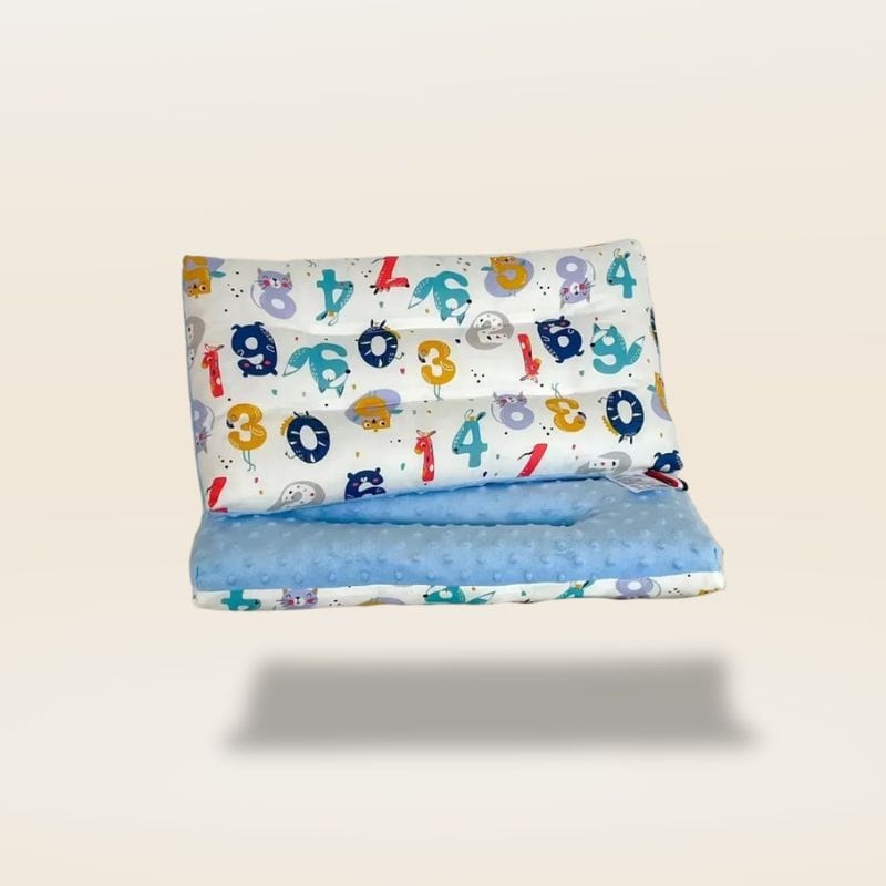 Coussin chambre enfant | Dreamy Sloth® Bleu ciel / 30x50 cm