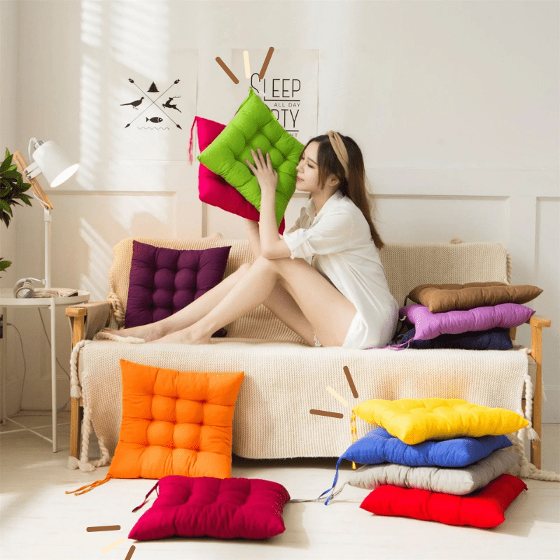 Coussin de chaise avec noeud | Dreamy Sloth®