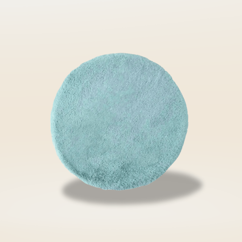 Coussin de chaise fausse fourrure| Dreamy Sloth® Bleu canard