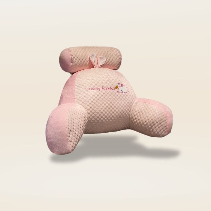 Coussin de lecture lit | Dreamy Sloth® Rose / 60x45x20cm