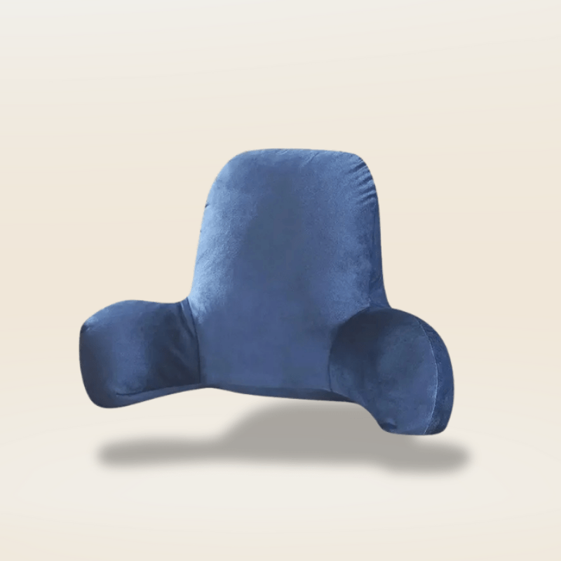 Coussin de lecture pour canapé | Dreamy Sloth® Bleu / 50x35 cm