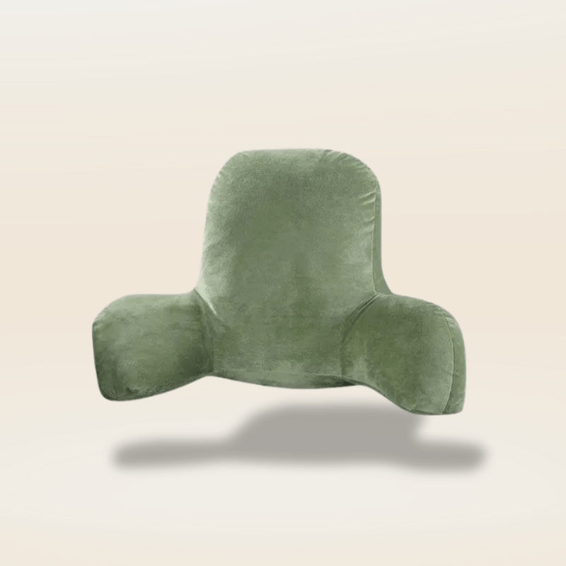 Coussin de lecture pour canapé | Dreamy Sloth® Vert / 50x35 cm