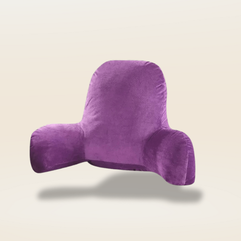 Coussin de lecture pour canapé | Dreamy Sloth® Violet / 50x35 cm