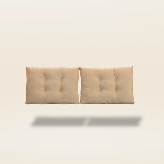 Coussin de tete de lit | Dreamy Sloth® Beige / 60x55 cm