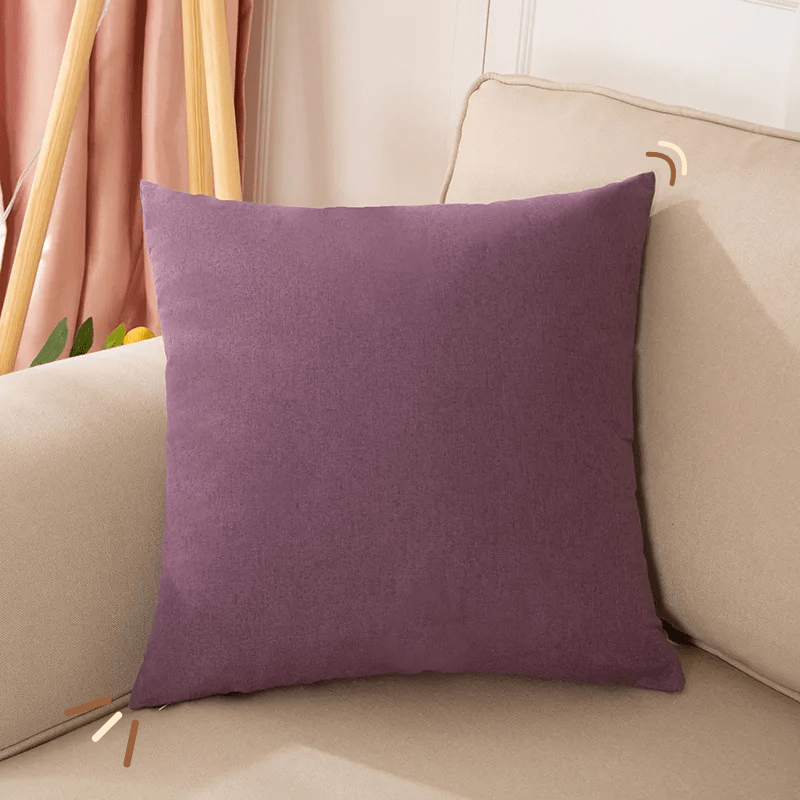 Coussin décoratif pour canapé | Dreamy Sloth® Violet / 40x40 cm