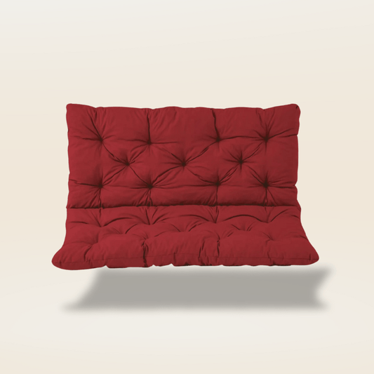 Coussin dossier pour banquette | Dreamy Sloth® Rouge / 120x100 cm