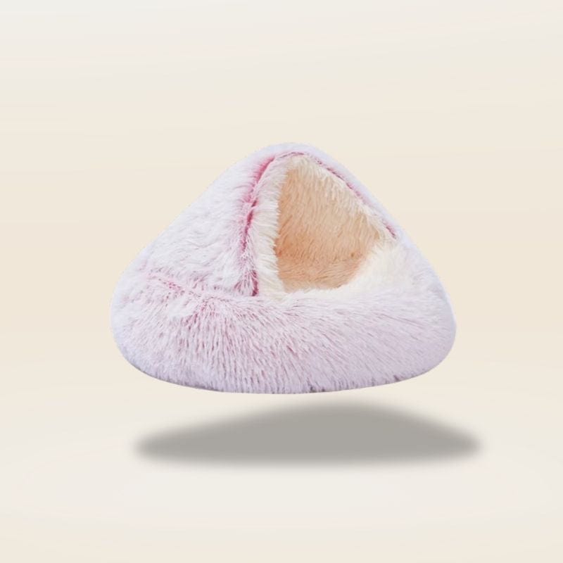 Coussin douillet pour chat | Dreamy Sloth® Rose / S (35x35cm)