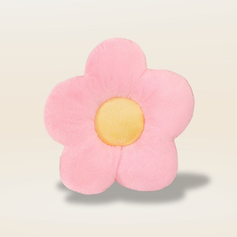 Coussin petite fleur | Dreamy Sloth® Rose pastel / 35x35 cm