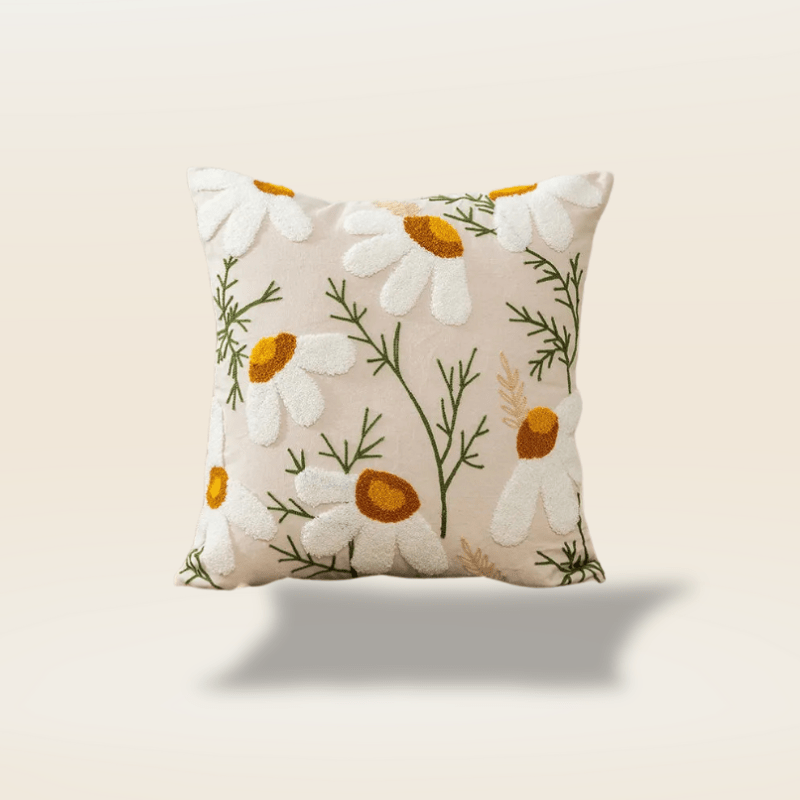 Coussin pissenlit | Dreamy Sloth® Blanc / 45x45 cm