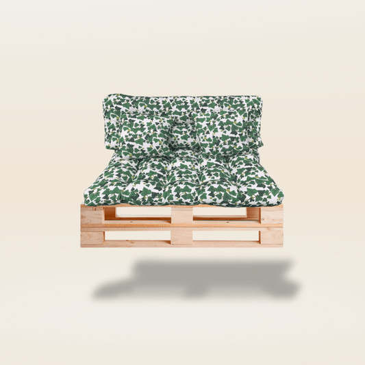 Coussin pour fauteuil en palette | Dreamy Sloth® Vert