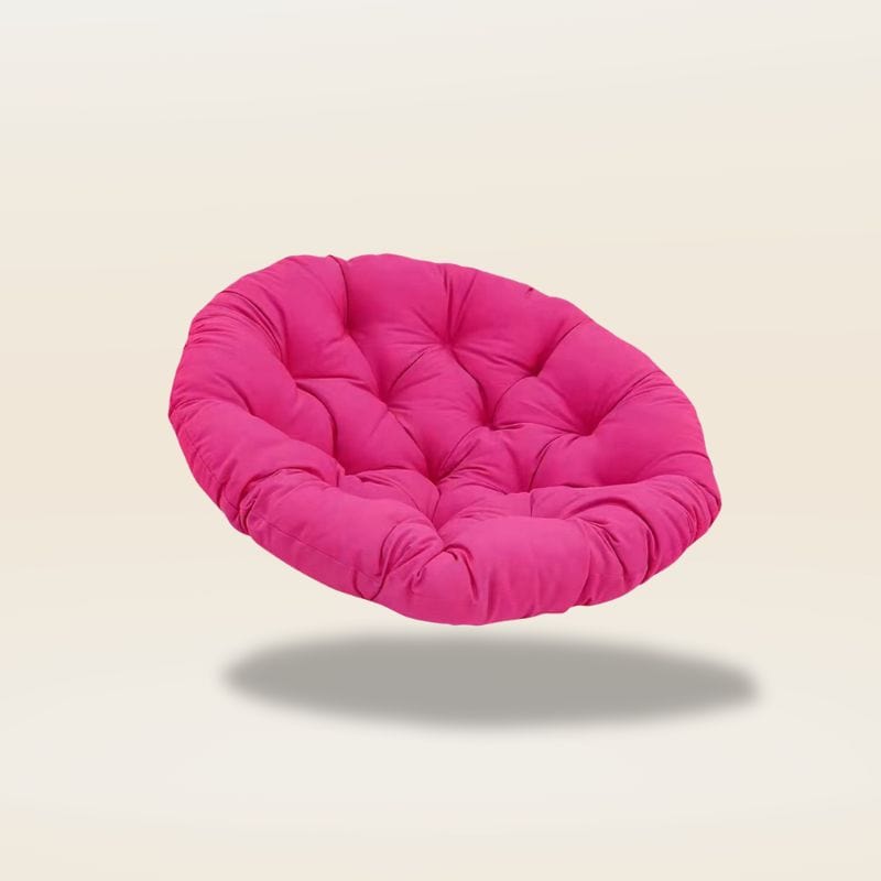 Coussin pour fauteuil rotin rond | Dreamy Sloth® Rose / 50x50 cm