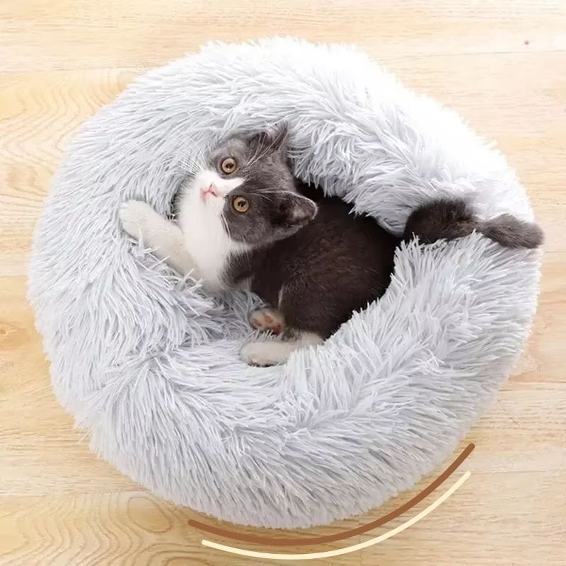 Coussin rond pour chat | Dreamy Sloth®