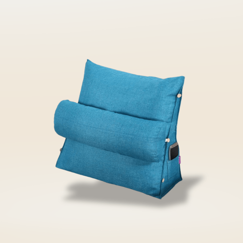 Coussin triangulaire | Dreamy Sloth® Bleu canard