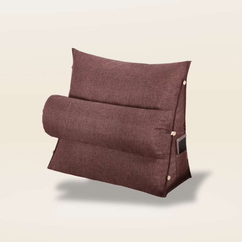 Coussin triangulaire | Dreamy Sloth® Marron