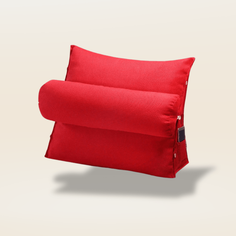 Coussin triangulaire | Dreamy Sloth® Rouge