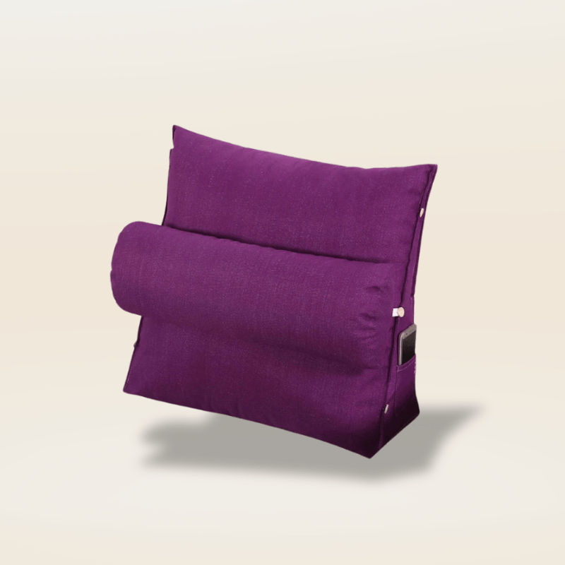 Coussin triangulaire | Dreamy Sloth® Violet