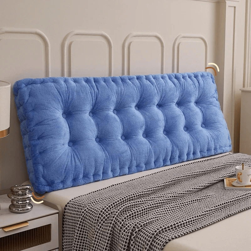 Gros coussin tete de lit | Dreamy Sloth® Bleu clair / 40x90 cm