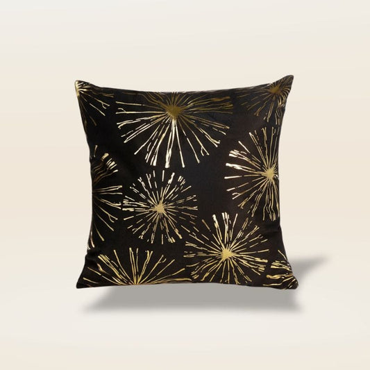 Housse de coussin 45x45 or | Dreamy Sloth® Noir / 45x45 cm