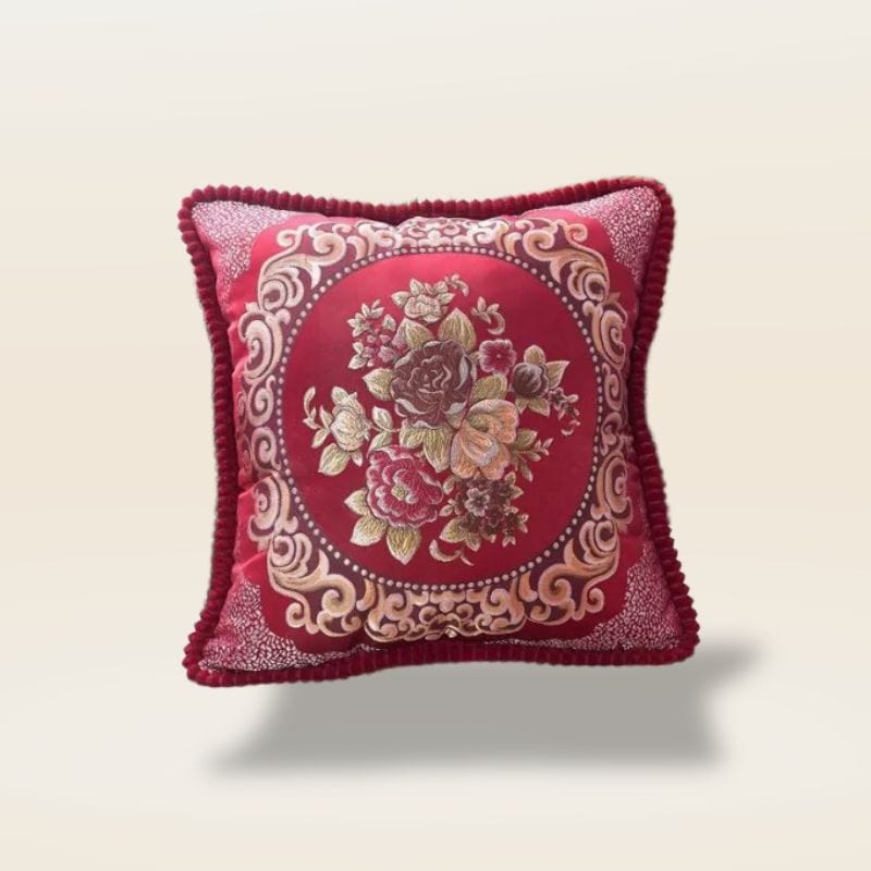 Housse de coussin 50x50 classique | Dreamy Sloth® Rouge / 50x50 cm