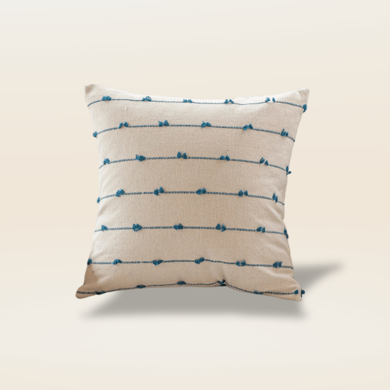 Housse de coussin bohème chic | Dreamy Sloth® Bleu / 45x45 cm