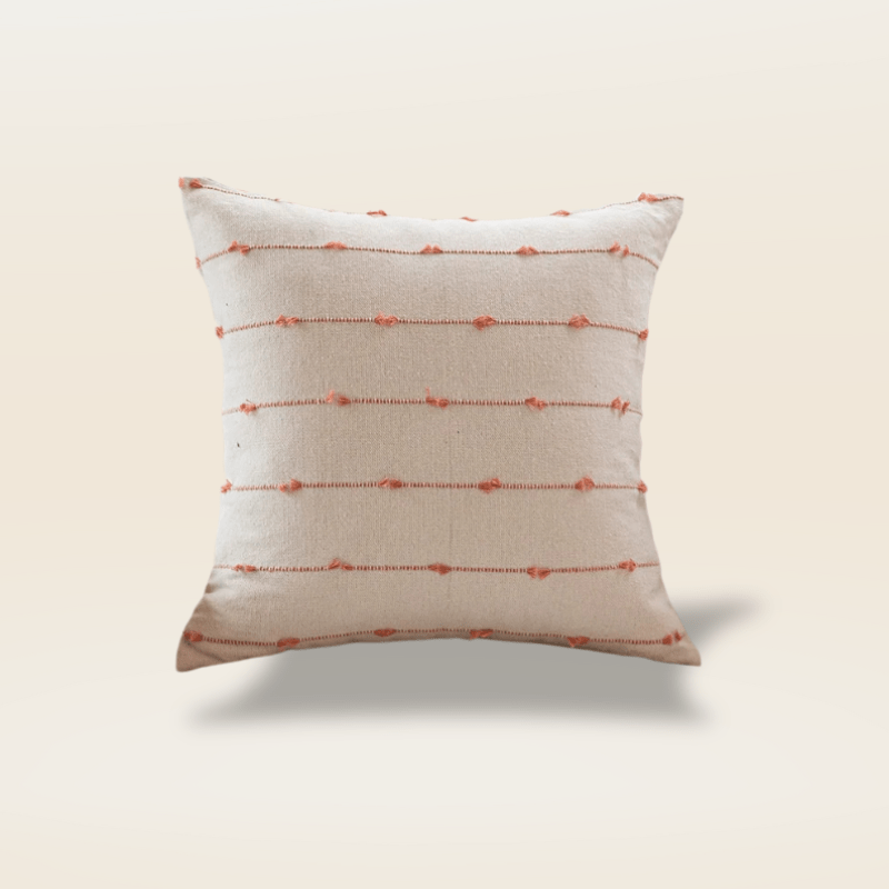 Housse de coussin bohème chic | Dreamy Sloth® Rose / 45x45 cm