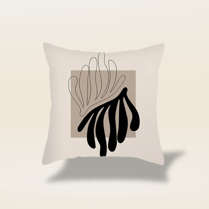 Housse de coussin canapé 50x50 | Dreamy Sloth® Beige / 40x40 cm