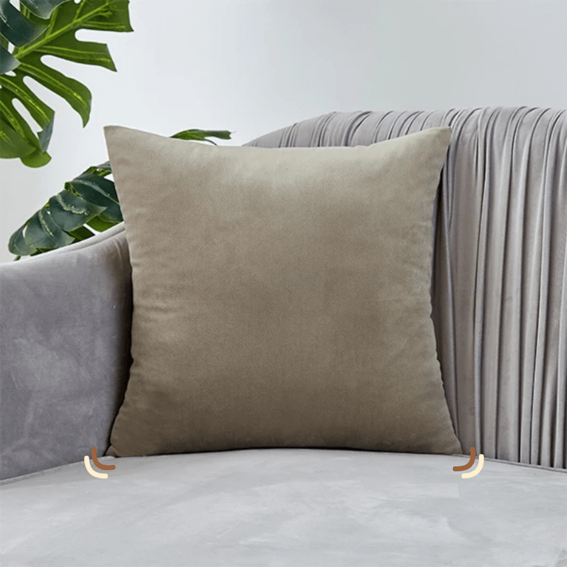 Housse de coussin de salon | Dreamy Sloth® Gris / 40x40 cm