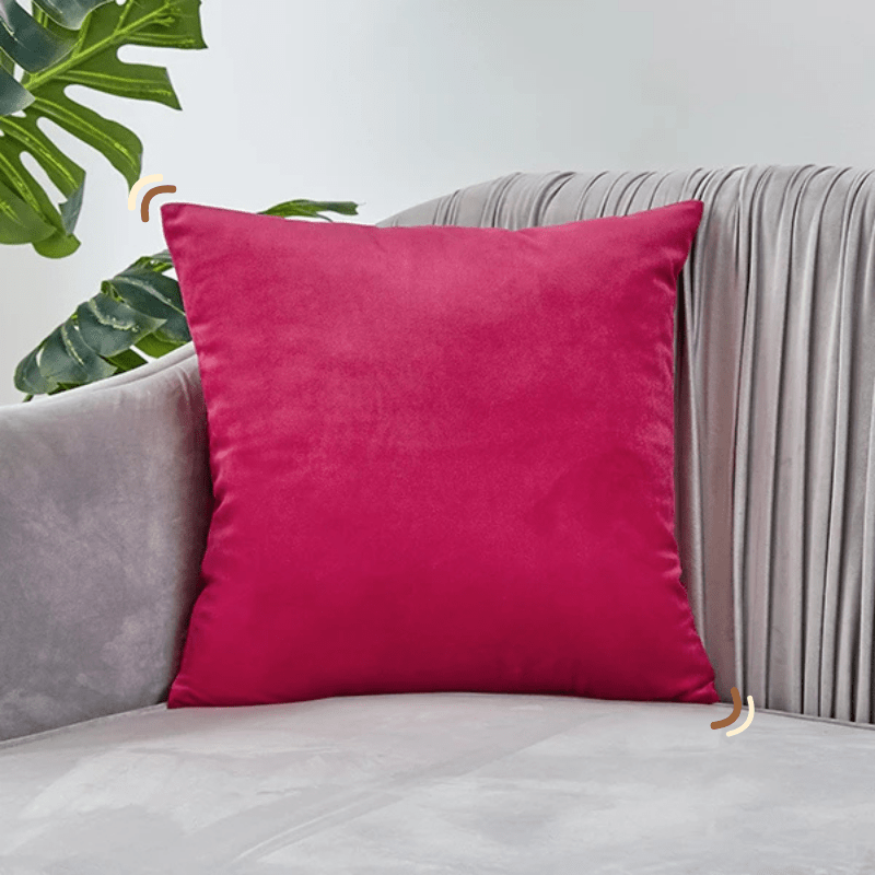 Housse de coussin de salon | Dreamy Sloth® Rose / 40x40 cm