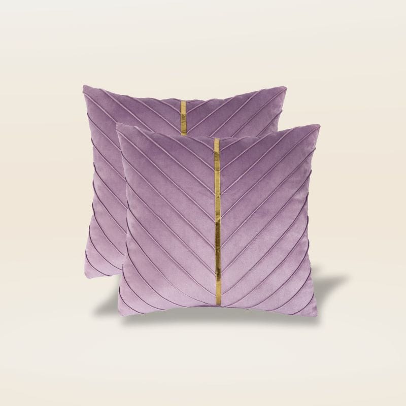 Housse de coussin en velours doux | Dreamy Sloth® Violet / 40x40 cm