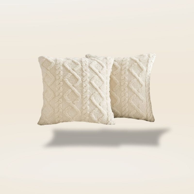 Housse de coussin macramé | Dreamy Sloth® Beige / 40x40 cm