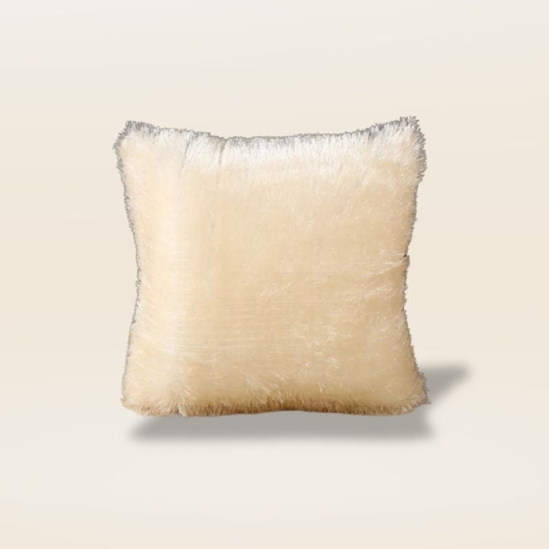 Housse de coussin velours 40x40 cm | Dreamy Sloth® Beige