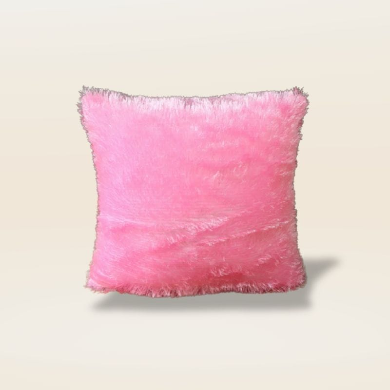 Housse de coussin velours 40x40 cm | Dreamy Sloth® Rose pastel