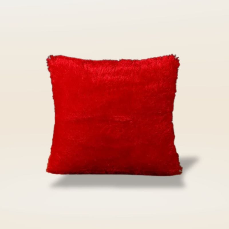 Housse de coussin velours 40x40 cm | Dreamy Sloth® Rouge