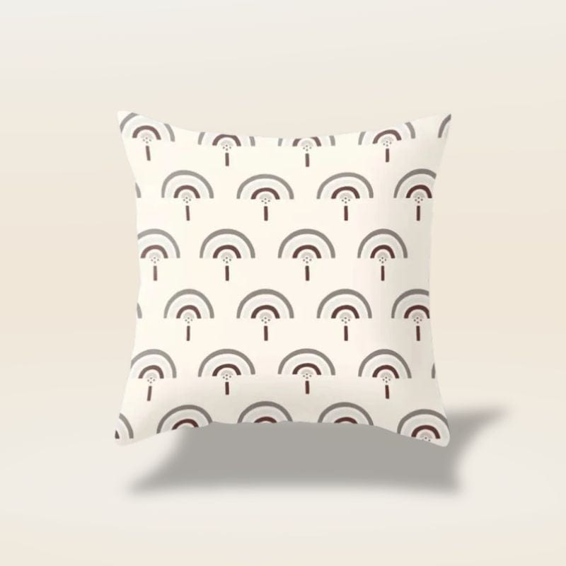 Housse de coussin vintage | Dreamy Sloth® 40x40 cm / Blanc