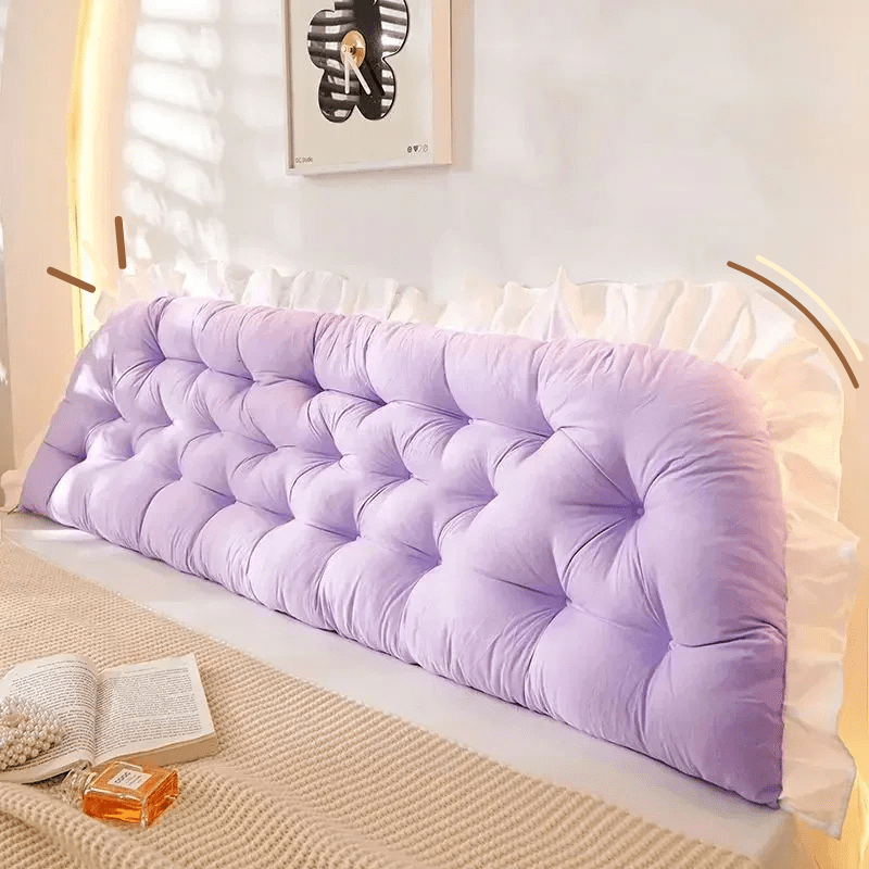 Tete de lit en coussin | Dreamy Sloth® Violet / 50x90 cm